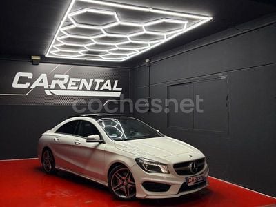 Usado Mercedes CLA220 AMG line 170 CV (125 kW) 2014 Blanco Berlina
