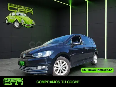Usado VW Touran Edition 110 CV (80 kW) 2016 Negro Monovolumen