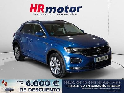 Azul Usado 2022 VW T-Roc Advance SUV | 21.610 € (Precio justo)