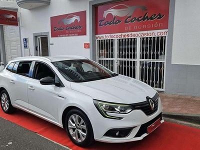 Usado Renault Mégane GrandTour LIMITED 116 CV (85 kW) 2019 Blanco Familiar