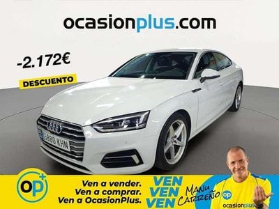 Begagnad Audi A5 Sportback Sport 150 HK (110 kW) 2018 Vit Halvkombi