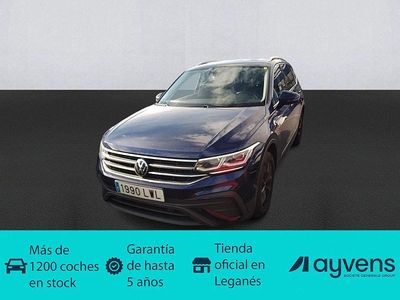 Azul Usado 2022 VW Tiguan Life SUV | 27.900 € (Buen precio)