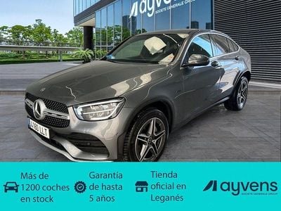 Usado Mercedes GLC300e 306 CV (225 kW) 2020 Gris / plata Coupe