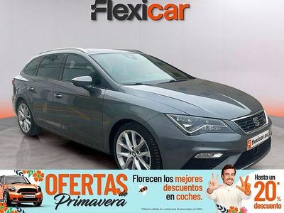 Usado Seat Leon FR 150 CV (110 kW) 2017 Gris / plata Familiar