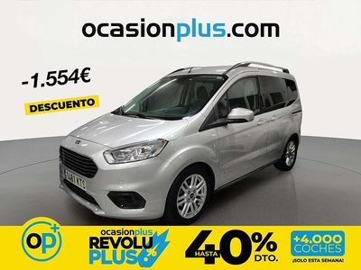 Usado Ford Tourneo Courier Titanium 100 CV (73 kW) 2019 Gris Monovolumen