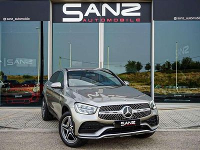 Usado Mercedes GLC300e 320 CV (235 kW) 2021 Plateado Coupe