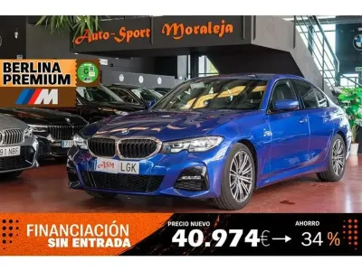 Usado BMW 318 Shadowline 150 CV (110 kW) 2020 Azul Berlina