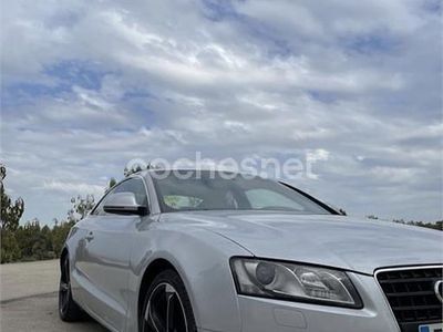 Usado Audi A5 190 CV (139 kW) 2009 Gris / plata Coupe