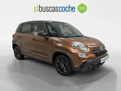 Usado Fiat 500L Lounge 95 CV (69 kW) 2019 Marron Monovolumen