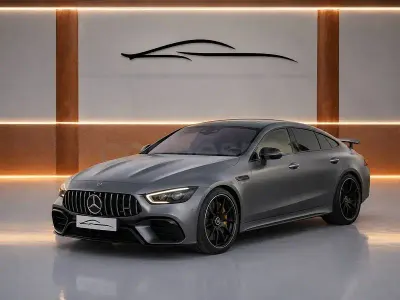 Usado Mercedes AMG GT 63 AMG 639 CV (469 kW) 2020 Gris / plata Coupe
