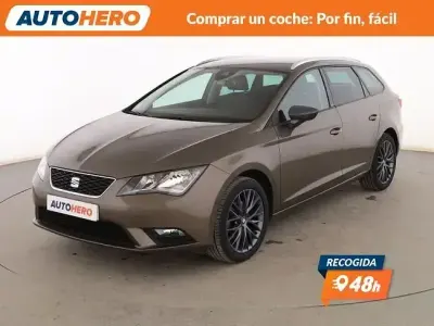 Usado Seat Leon CONNECT 110 CV (80 kW) 2016 Marrón Familiar