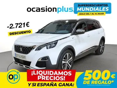 Usado Peugeot 5008 GT 180 CV (132 kW) 2018 Blanco SUV