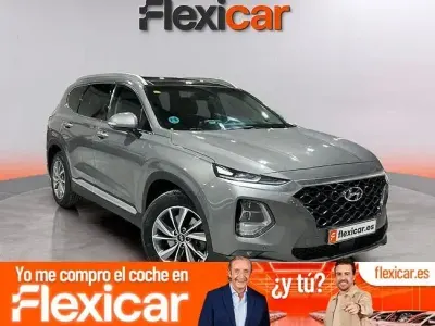 Usado Hyundai Santa Fe 200 CV (147 kW) 2020 Gris / plata SUV