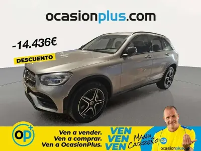Usado Mercedes GLC300e 306 CV (225 kW) 2022 Plateado SUV
