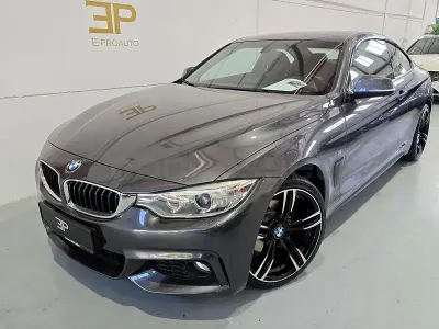 Usado BMW 420 Coupé M Sport 184 CV (135 kW) 2014 Gris Coupe