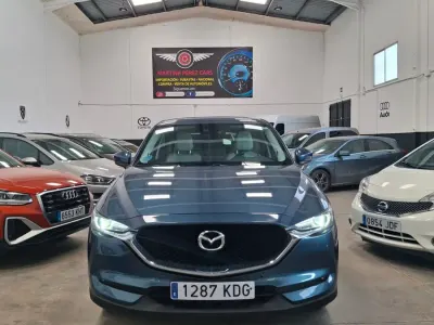 Usado Mazda CX-5 150 CV (110 kW) 2017 Azul SUV