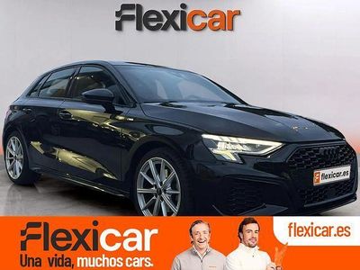 Usado Audi A3 116 CV (85 kW) 2021 Negro Berlina