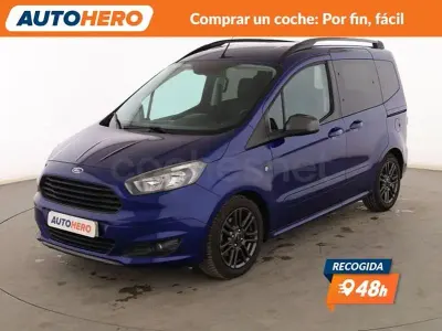 Usado Ford Tourneo Courier Sport 100 CV (73 kW) 2017 Azul Monovolumen