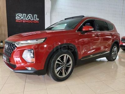Usado Hyundai Santa Fe 200 CV (147 kW) 2019 Granate SUV