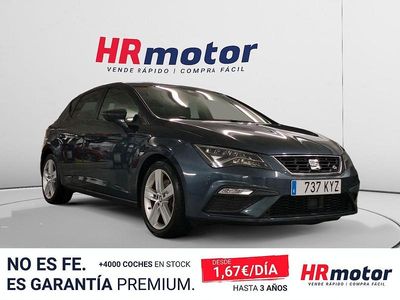 Usado Seat Leon FR 150 CV (110 kW) 2019 Azul Berlina
