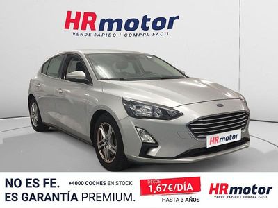 Usado Ford Focus Trend 100 CV (73 kW) 2021 Gris Berlina