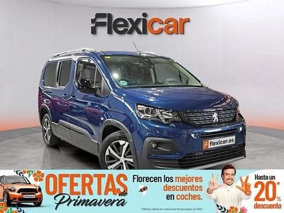 Usado Peugeot Rifter Allure 130 CV (95 kW) 2021 Azul Monovolumen