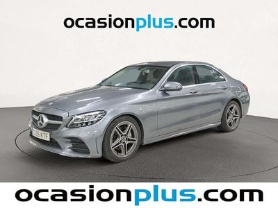 Usado Mercedes C200 AMG 184 CV (135 kW) 2019 Gris Berlina