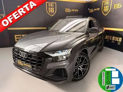 Usado Audi Q8 S-Line 286 CV (210 kW) 2021 Gris SUV