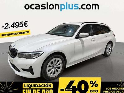 Blanco Usado 2021 BMW 318 Familiar | 24.955 € (Precio justo)