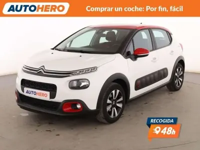 Usado Citroën C3 Feel 82 CV (60 kW) 2018 Blanco Utilitario