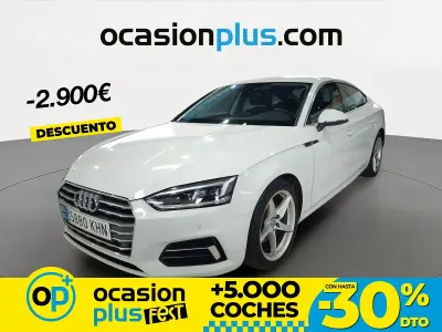 Käytetty Audi A5 Sport 150 HP (110 kW) 2018 Valkoinen Coupe - kaksiovinen