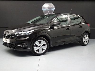 Usado Dacia Sandero Expression 91 CV (66 kW) 2022 Negro Berlina