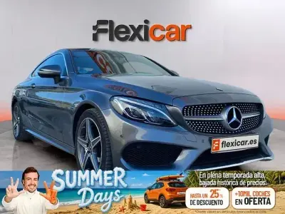 Usado Mercedes C250 204 CV (150 kW) 2018 Gris Coupe