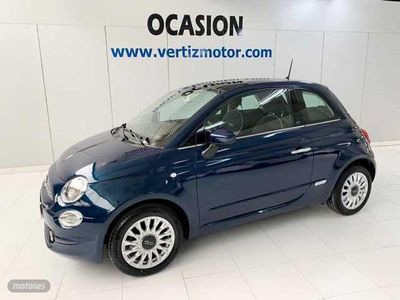 Usado Fiat 500 Lounge 69 CV (50 kW) 2018 Azul Utilitario