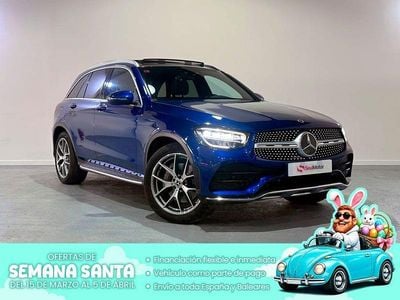 Usado Mercedes GLC200 197 CV (144 kW) 2020 Azul SUV