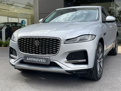 Usado Jaguar F-Pace SE 204 CV (150 kW) 2021 Hakuba silver / metalizado SUV