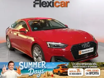 Usado Audi A5 Sportback 150 CV (110 kW) 2022 Rojo Utilitario
