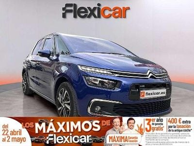 Usado Citroën C4 Feel 131 CV (96 kW) 2017 Azul Utilitario