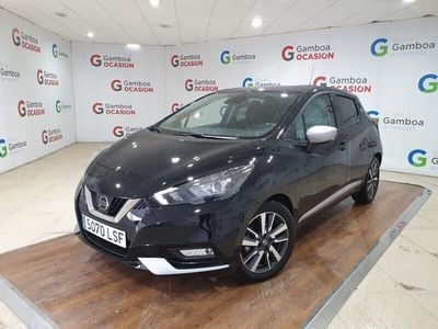 Usado Nissan Micra 92 CV (67 kW) 2021 Negro Utilitario