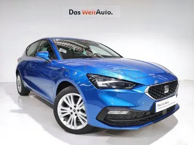 Usado Seat Leon Style 116 CV (85 kW) 2026 Azul Berlina