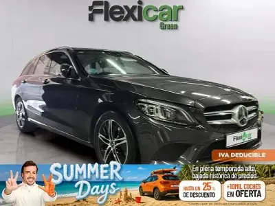 Usado Mercedes C200 160 CV (117 kW) 2020 Gris Familiar