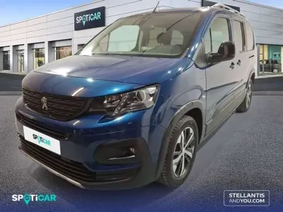 Usado Peugeot Rifter GT 131 CV (96 kW) 2022 Azul Monovolumen