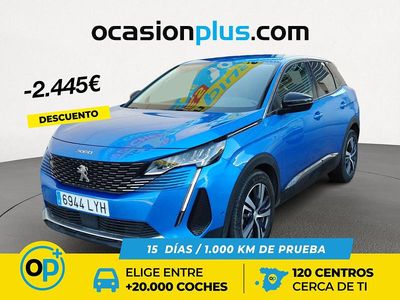 Azul Usado 2022 Peugeot 3008 Allure SUV | 20.300 € (Precio justo)