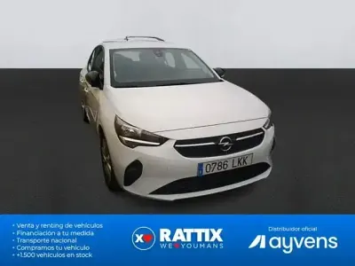Begagnad Opel Corsa Edition 100 HK (73 kW) 2020 Vit Halvkombi