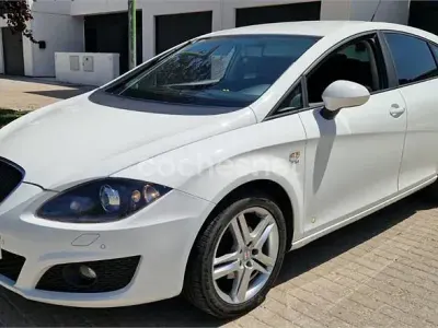 Usado Seat Leon Copa 105 CV (77 kW) 2012 Blanco Berlina