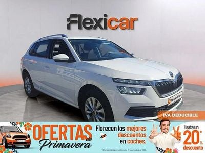 Usado Skoda Kamiq Ambition 110 CV (80 kW) 2021 Blanco SUV