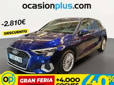 Usado Audi A3 Sportback Advanced 116 CV (85 kW) 2022 Azul Utilitario