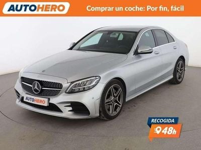 Gris Usado 2019 Mercedes C220 Elegance Berlina | 26.999 € (Precio justo)