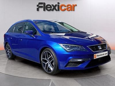 Usado Seat Leon ST 190 CV (139 kW) 2019 Azul Familiar