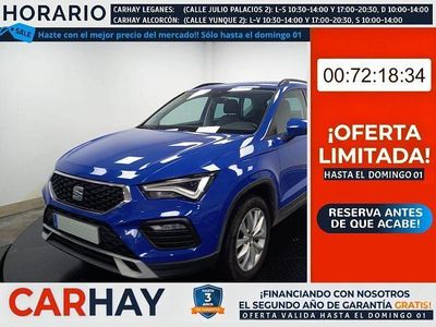 Usado Seat Ateca Style 150 CV (110 kW) 2020 Azul SUV